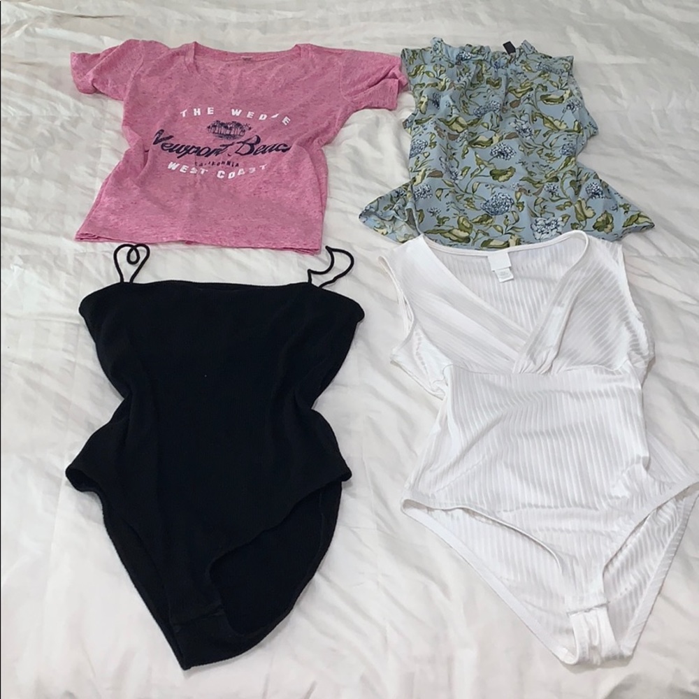 Medium body suits and shirts